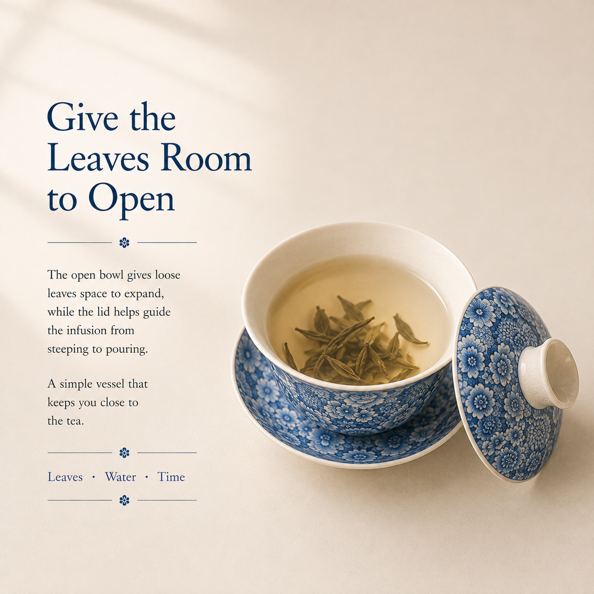 Blue Blossom Gaiwan – 150 mL
