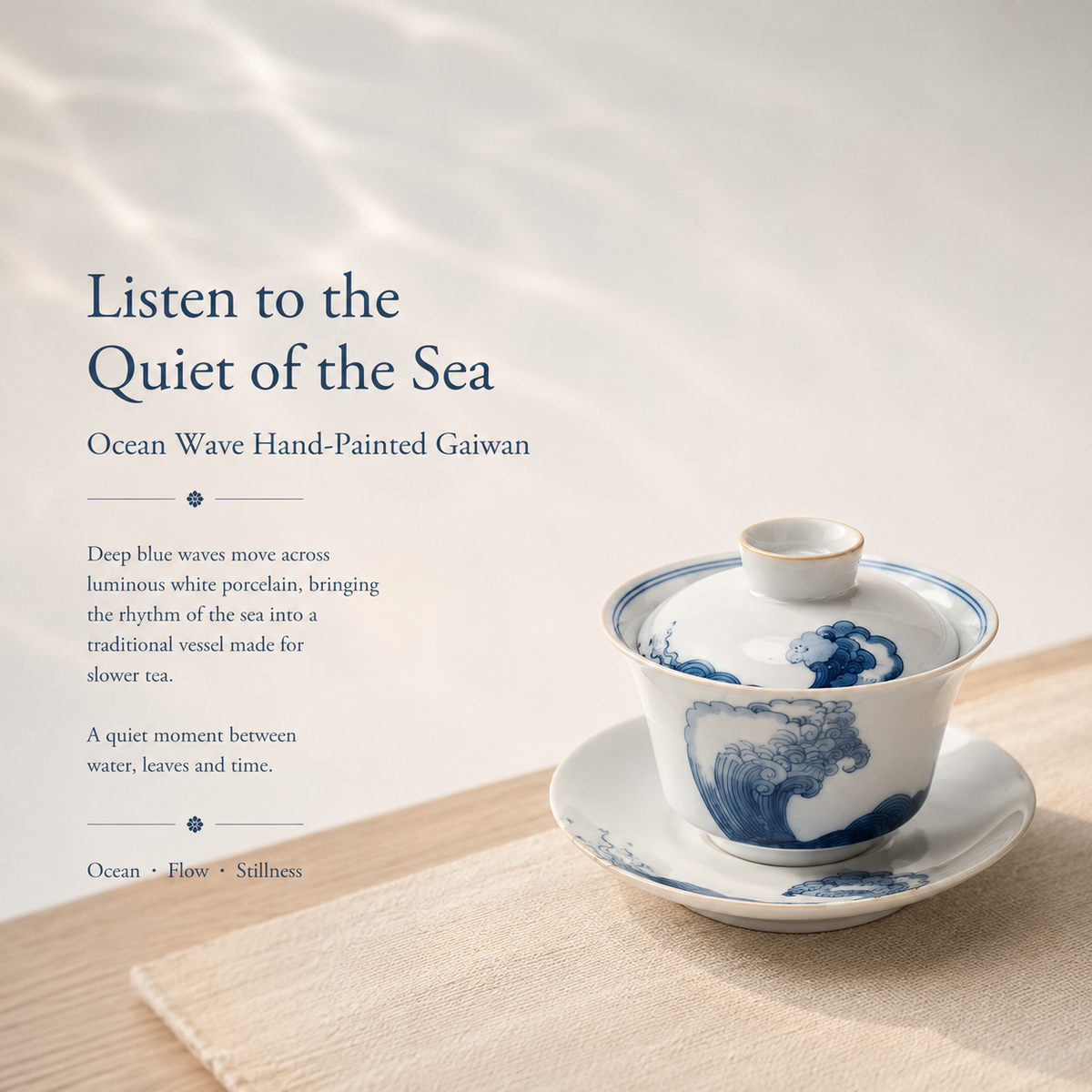 Listening to the Sea Gaiwan – 120 mL