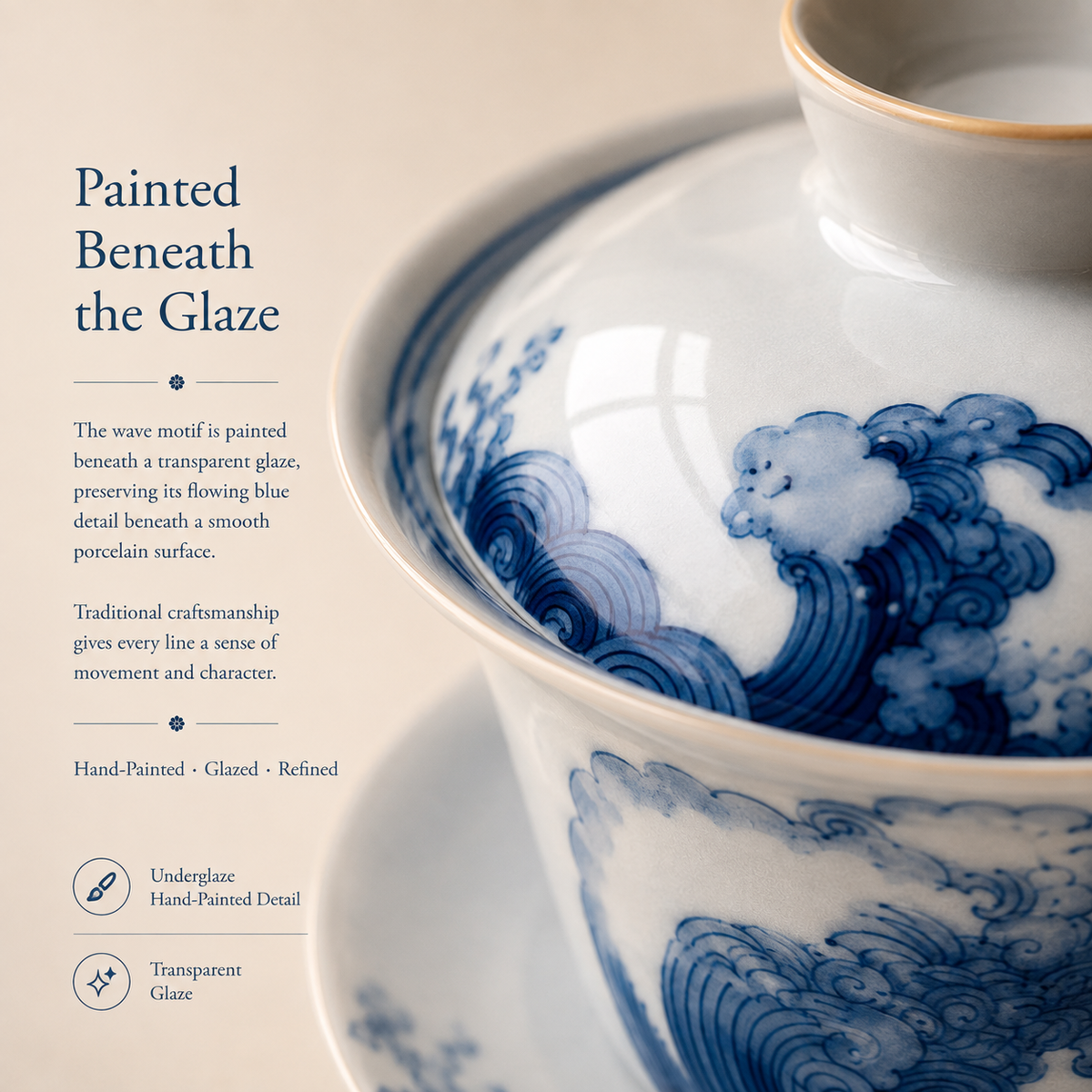 Listening to the Sea Gaiwan – 120 mL