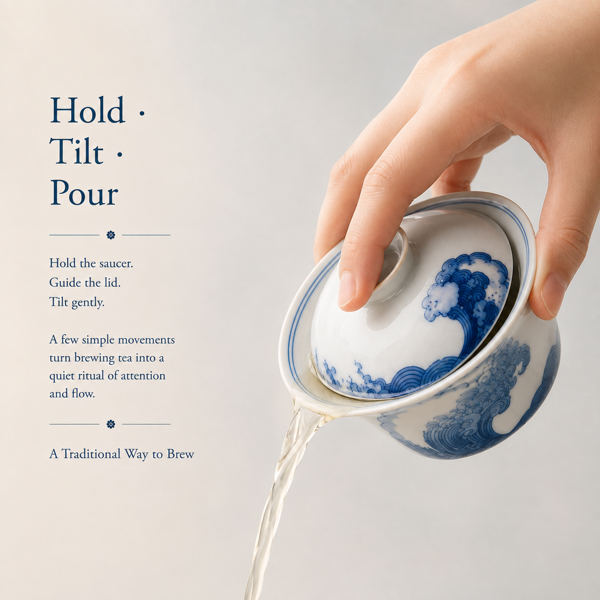 Listening to the Sea Gaiwan – 120 mL