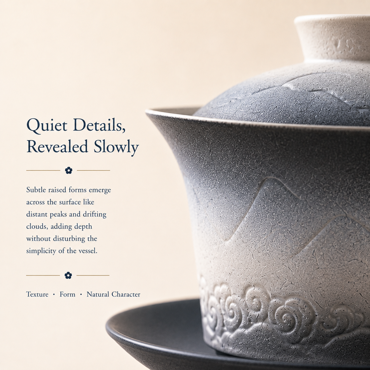 Mountains & Sea Gradient Gaiwan – 120 mL