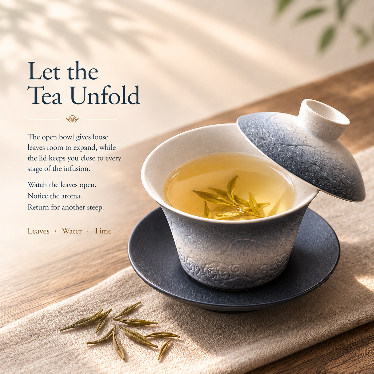 Mountains & Sea Gradient Gaiwan – 120 mL