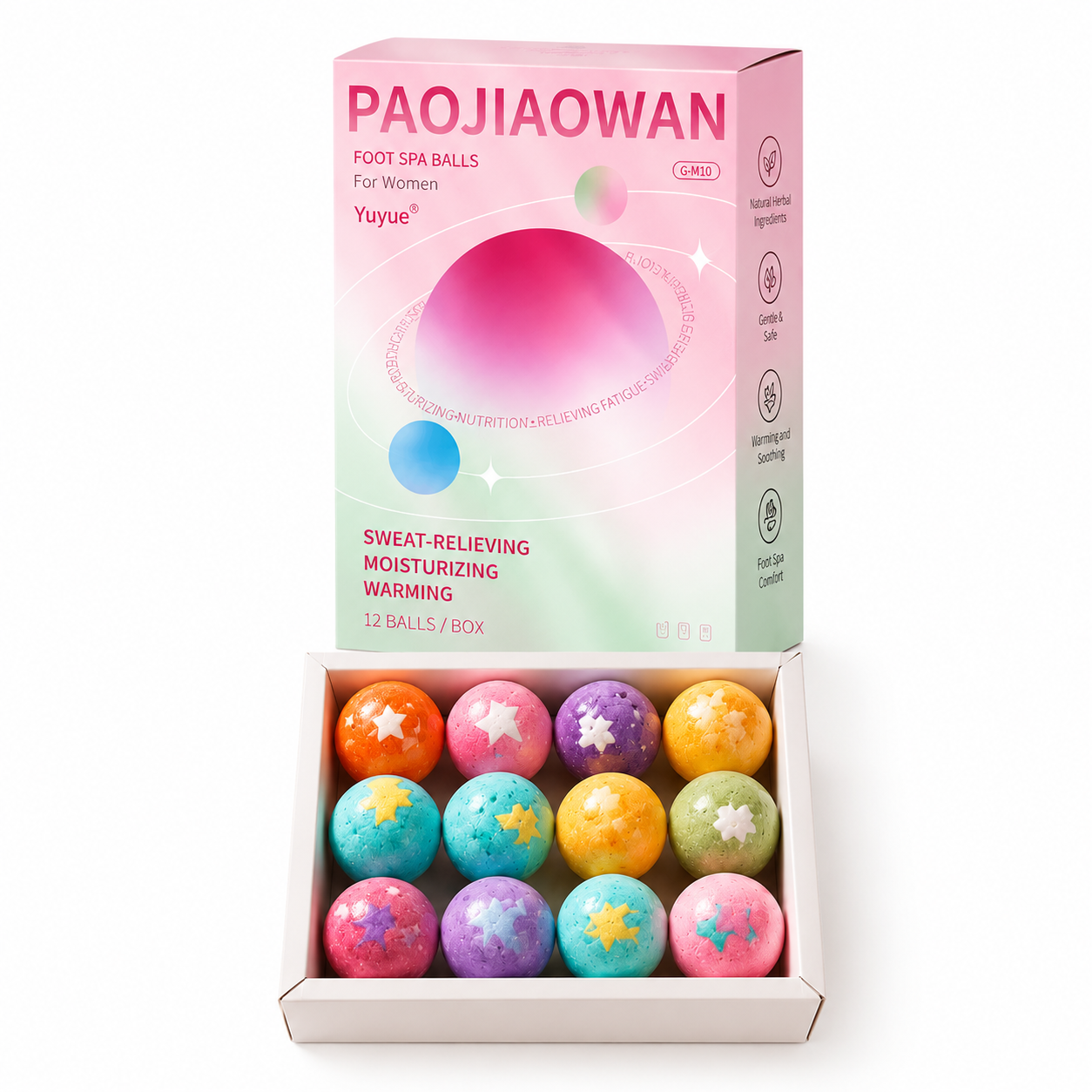 Panda Floral Wellness Foot Spa Balls™ A Luxurious Home Spa Ritual Inspired By Flowers, Wellness &amp; Self-Care