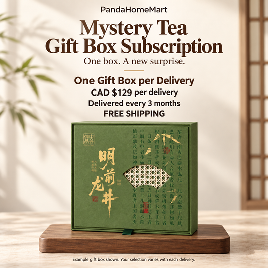 Mystery Tea Gift Box Subscription CAD $129 every 3 months