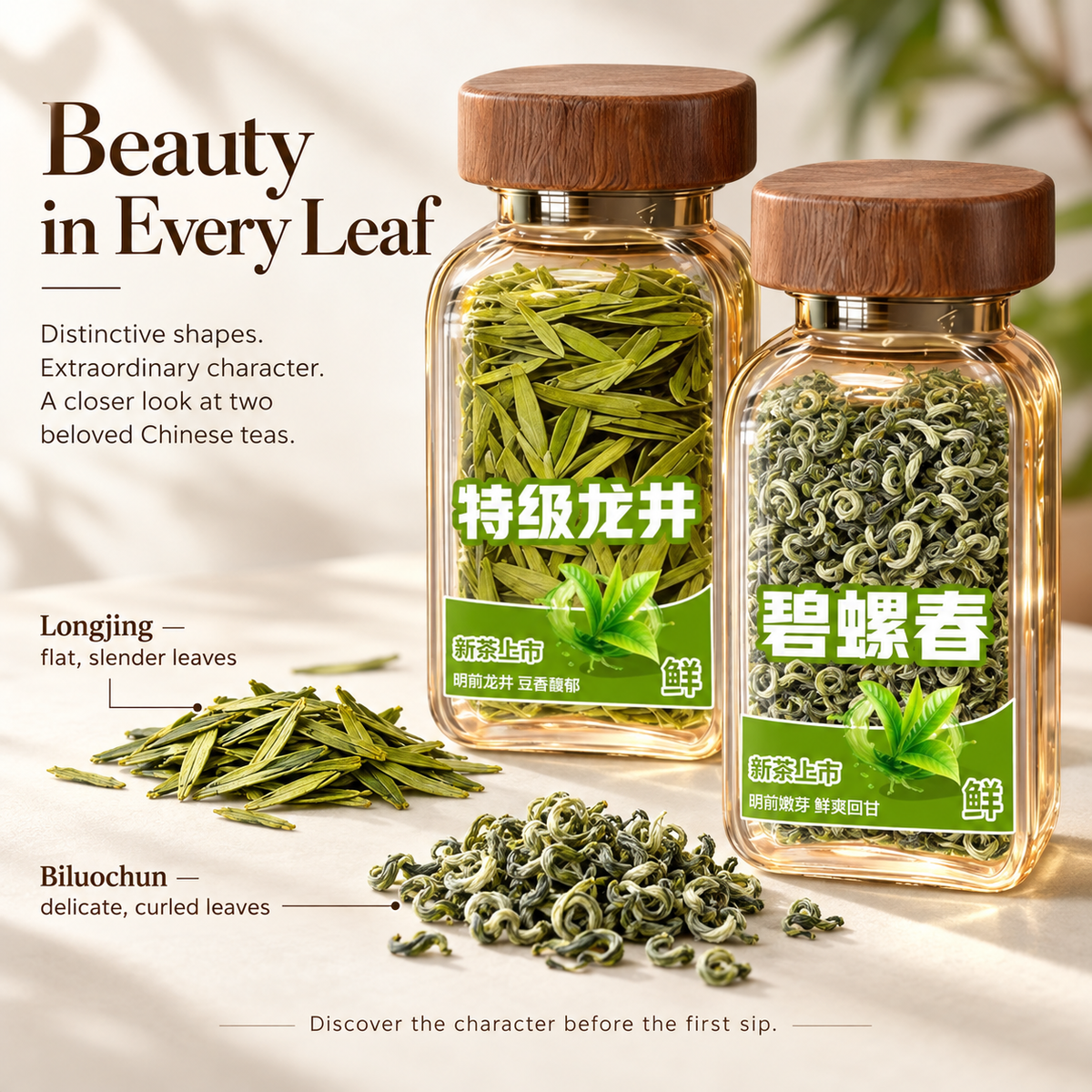 Premium Chinese Tea Discovery Collection – 8 Varieties · 141 g
