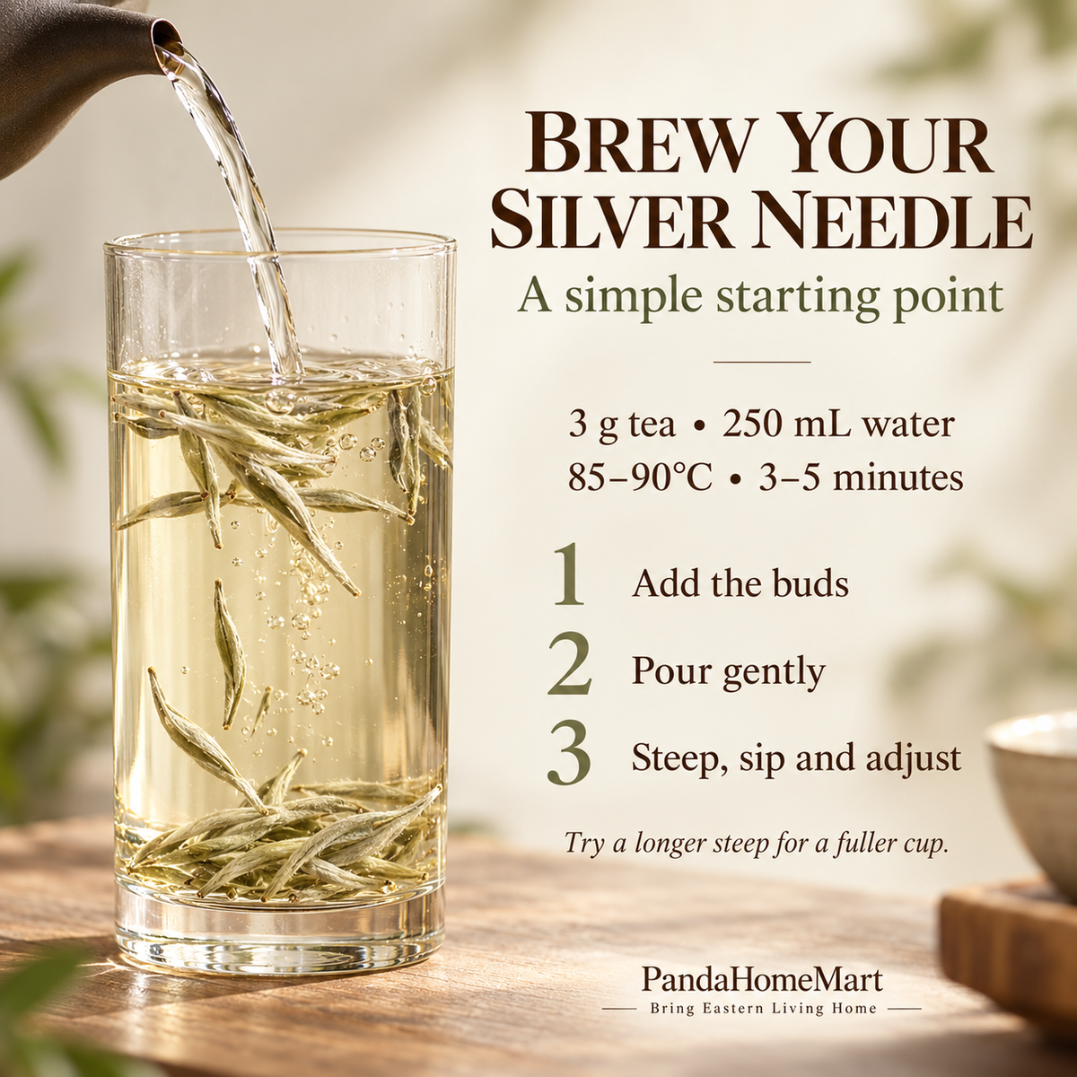 Premium Bai Hao Yin Zhen Silver Needle White Tea – Te Ji 100 g