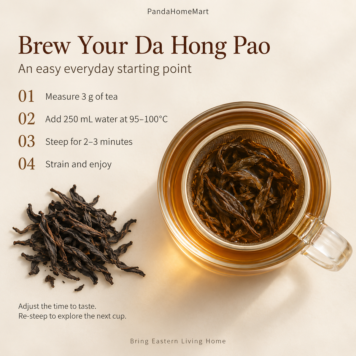 Da Hong Pao Wuyi Rock Oolong Tea – Loose Leaf Tea 50 g