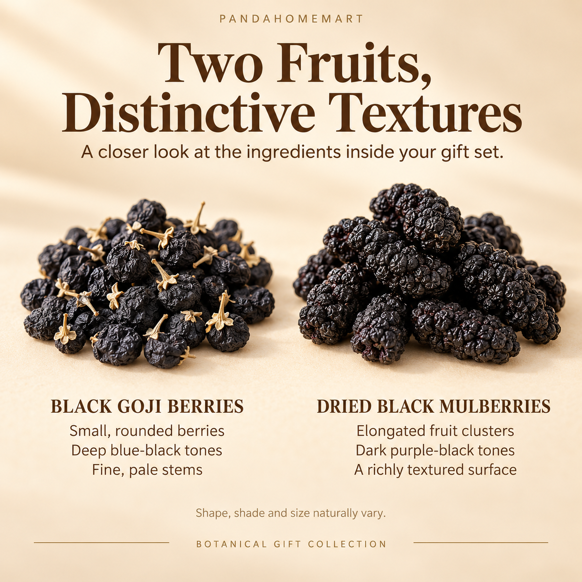 Black Goji and Mulberry Botanical Gift Set 100g