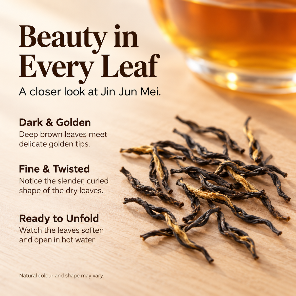 Premium Wuyi Jin Jun Mei Black Tea – GI-Recognized 200 g