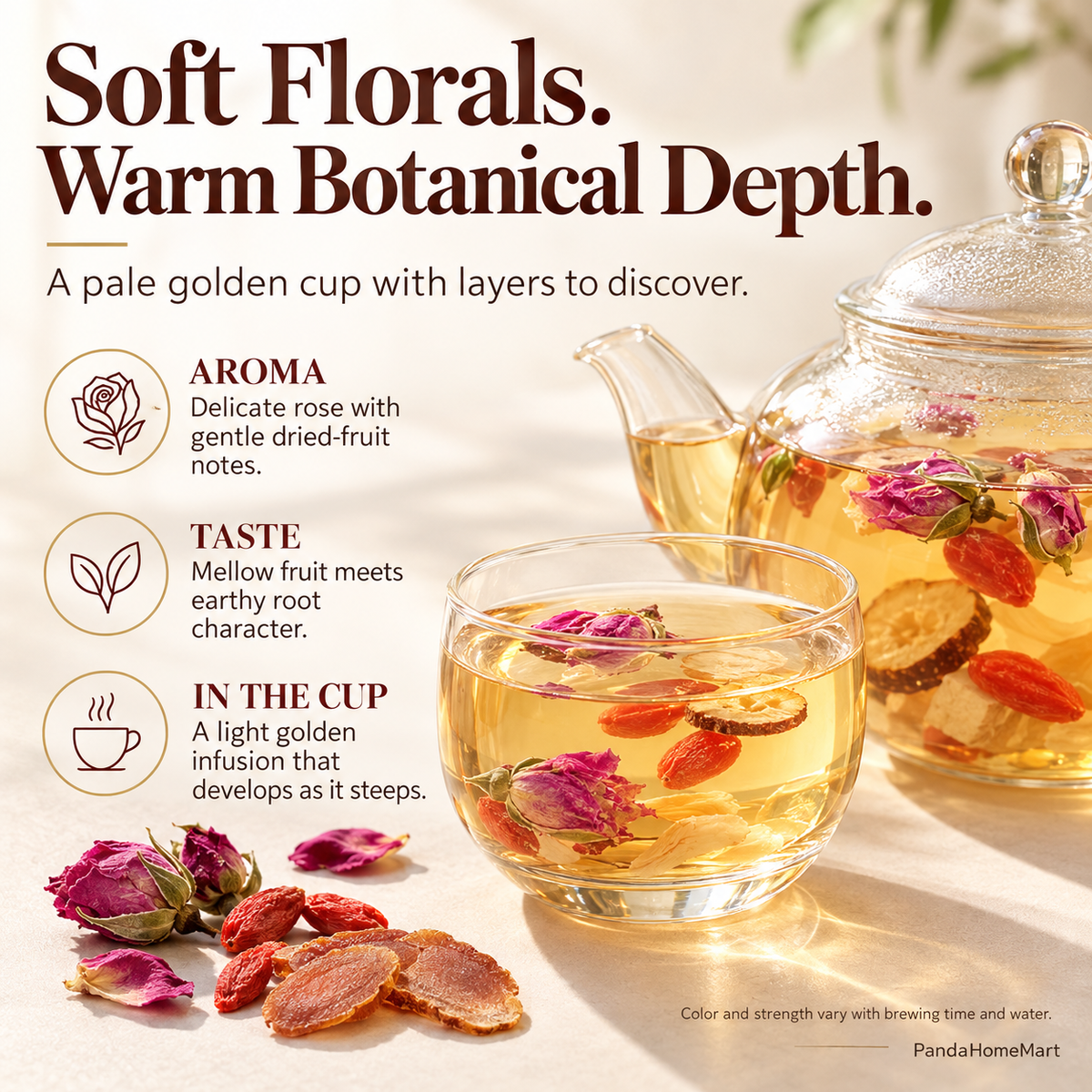 Rose, Red Ginseng & Goji Berry Tea Pods™ — 30 Pods