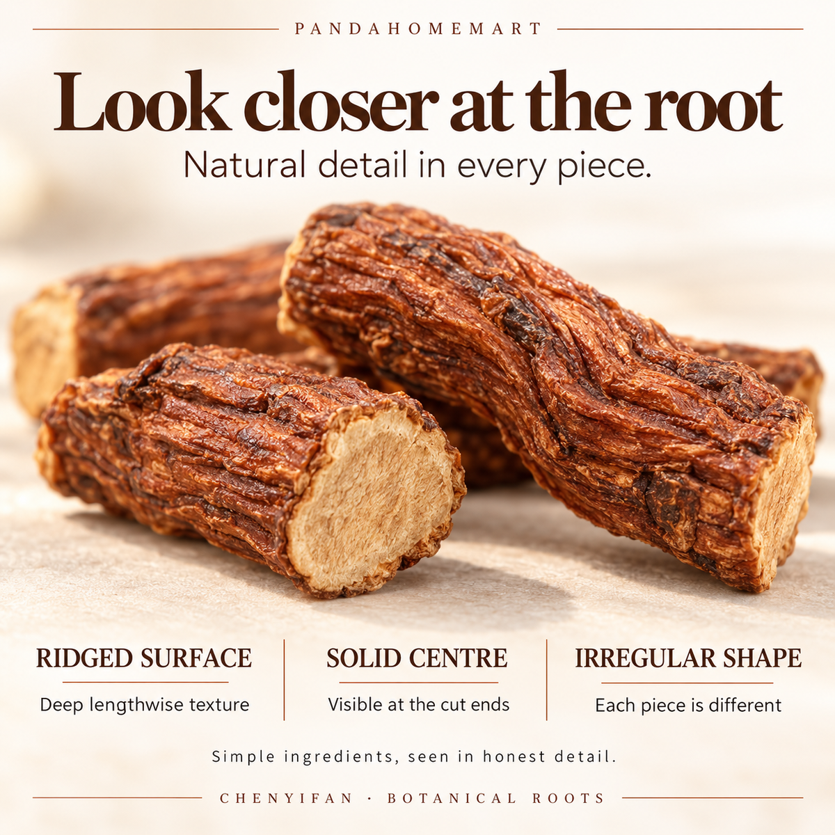 Pu Gong Ying Gen Dried Botanical Root Ingredient