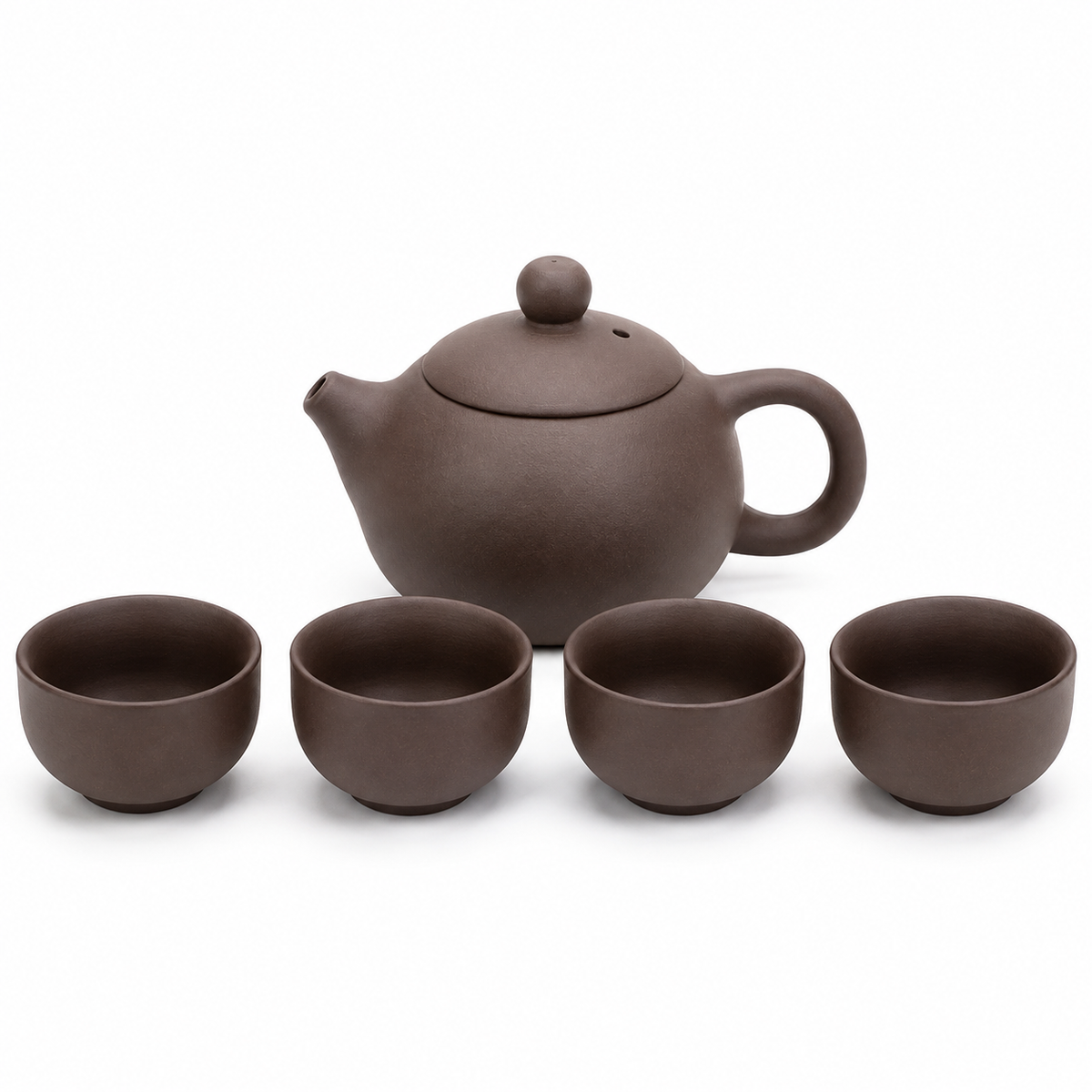 Thousand Li Landscape Tea Set – Teapot, 4 Cups & Tray