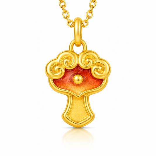 999 Pure Gold Lucky Cloud Charm™ | Hope, Harmony & Good Fortune