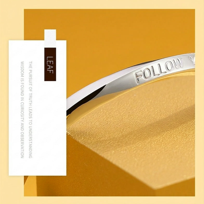 Follow Your Heart™ 999 Fine Silver Open Cuff Bracelet
