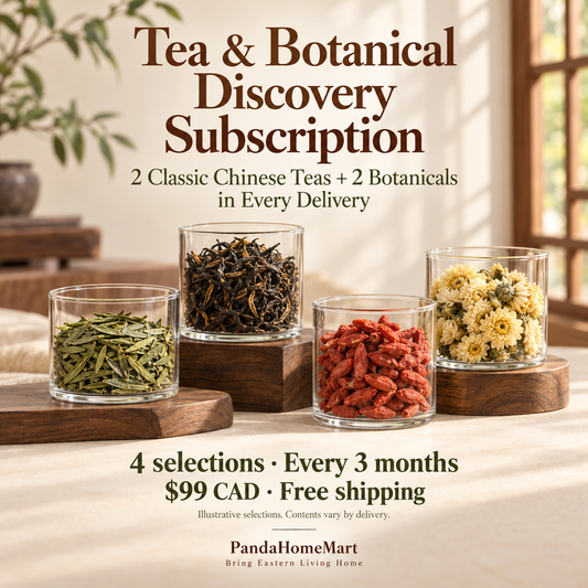 Tea & Botanical Discovery Subscription – $99 Every 3 Months