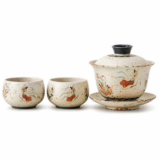 Dunhuang Apsaras Gaiwan Tea Set™