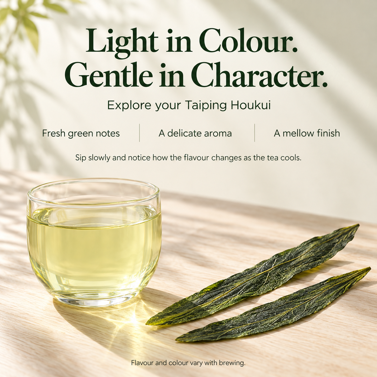 Premium Grade Taiping Houkui Green Tea™ – 100g - Everyday Collection