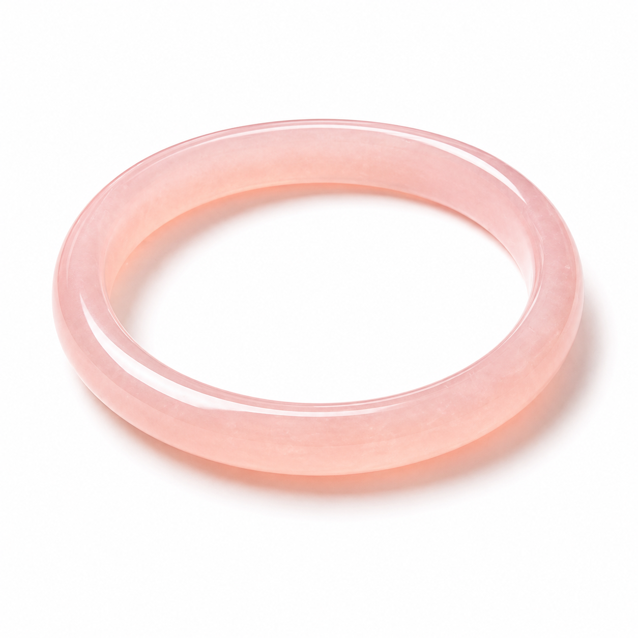 Pink Chalcedony Bangle