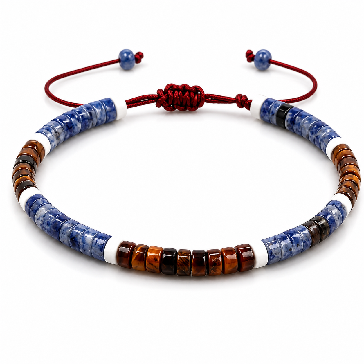 Ripple Prosperity Bracelet™ | Tiger Eye & Blue Turquoise Energy Bracelet