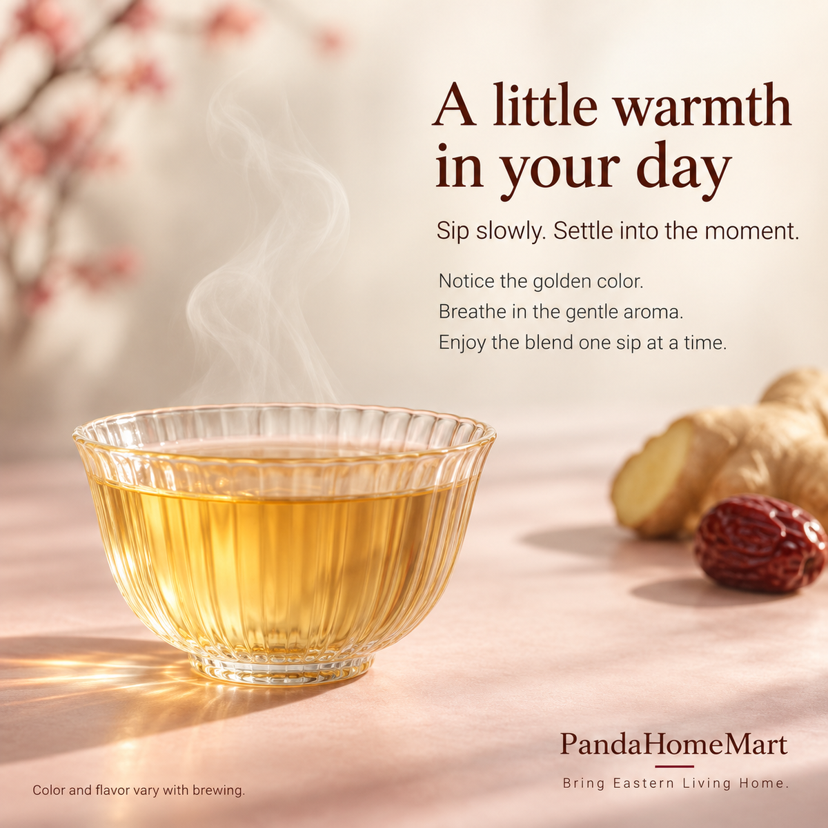 Ginger Jujube & Goji Shou Mei White Tea Sample – 63 g
