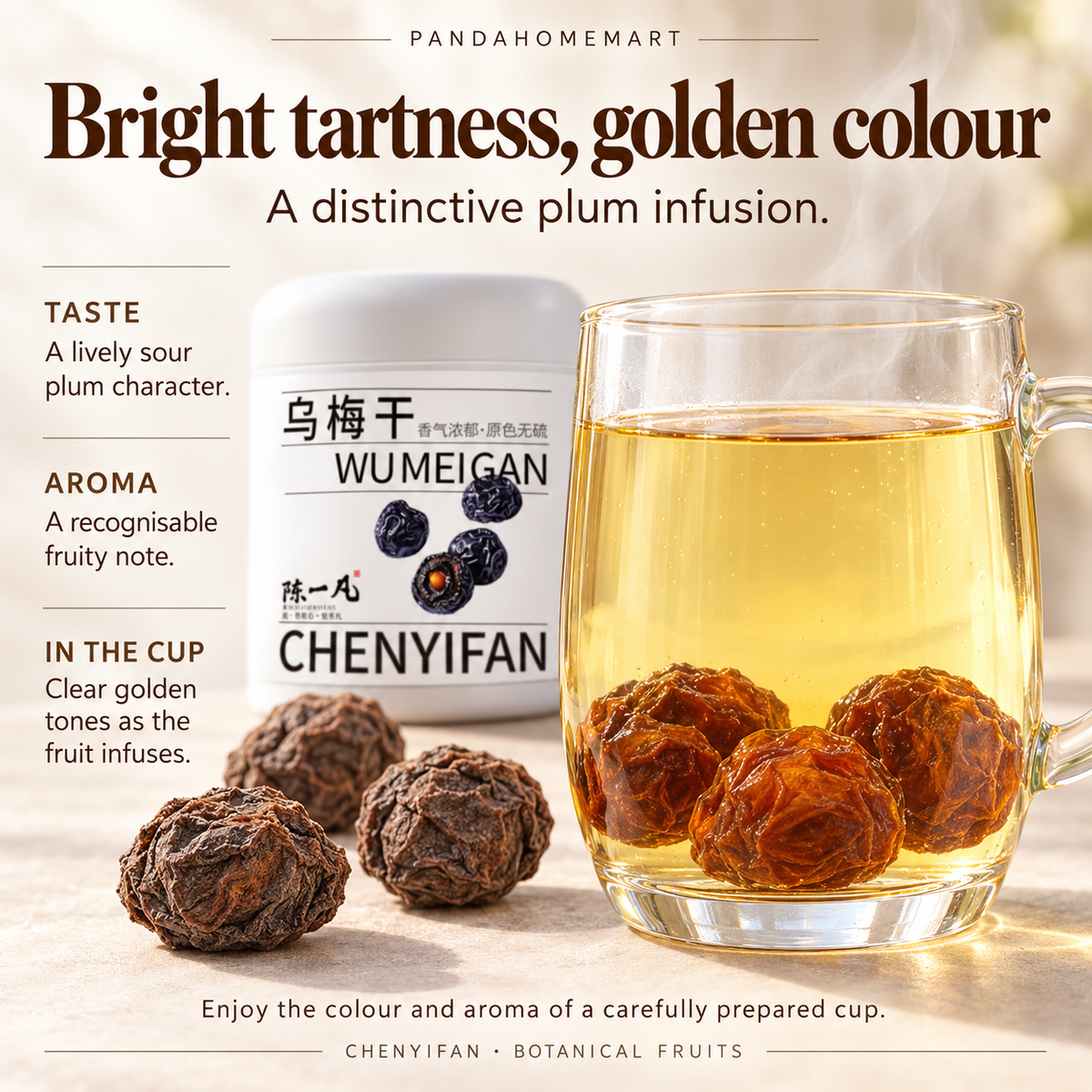 Dried Chinese Smoked Plum for Traditional Inspired Drinks