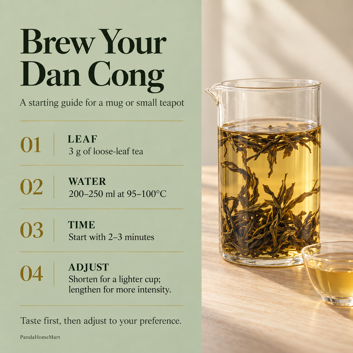 Ya Shi Xiang Fenghuang Dan Cong Oolong Tea – 50 g