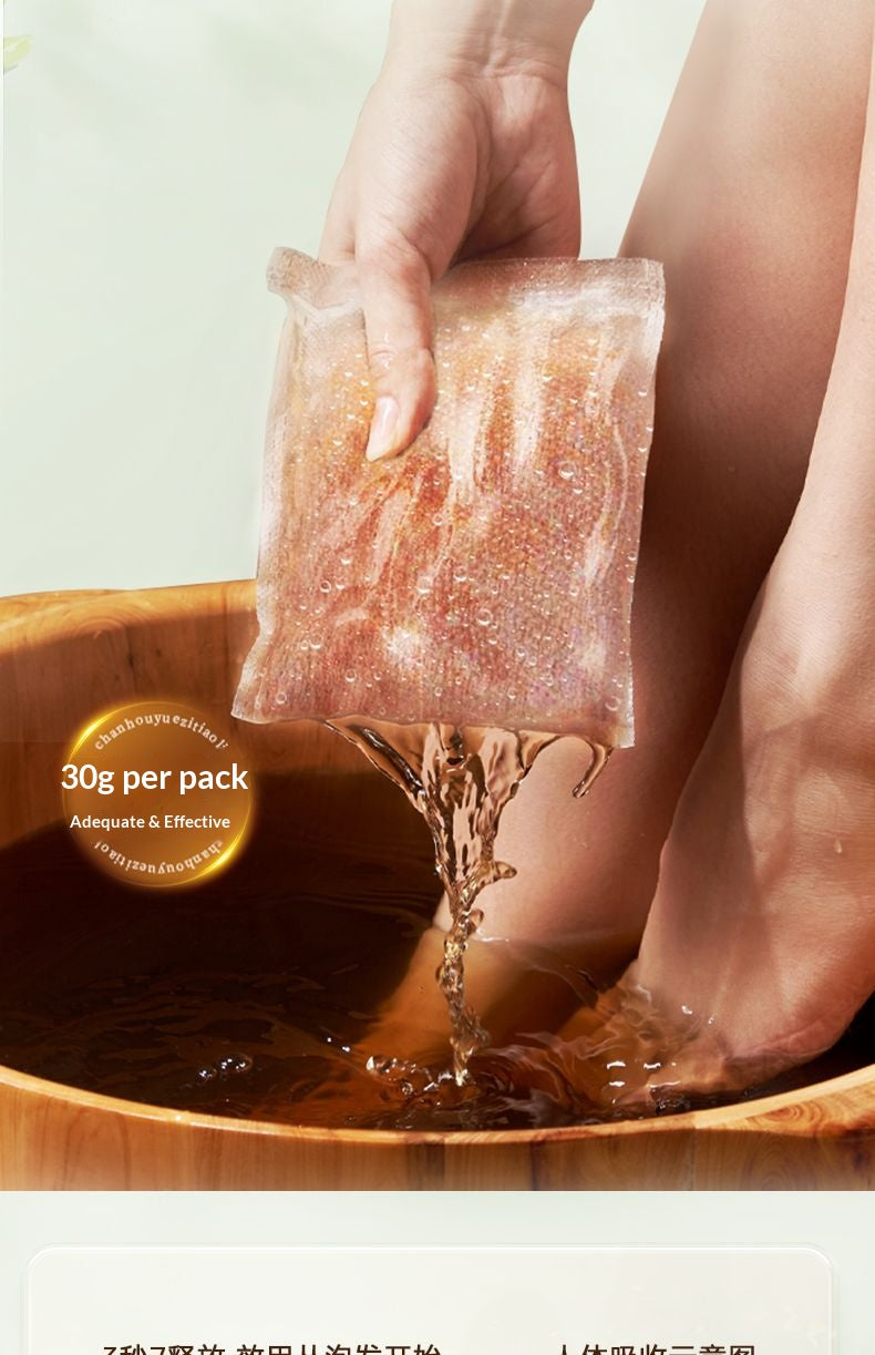 Sleep Wellness Herbal Foot Soak Bags – Traditional Chinese Foot Bath for Relaxation, Warmth & Bedtime Self-Care | Oriental Herbal Spa Ritual