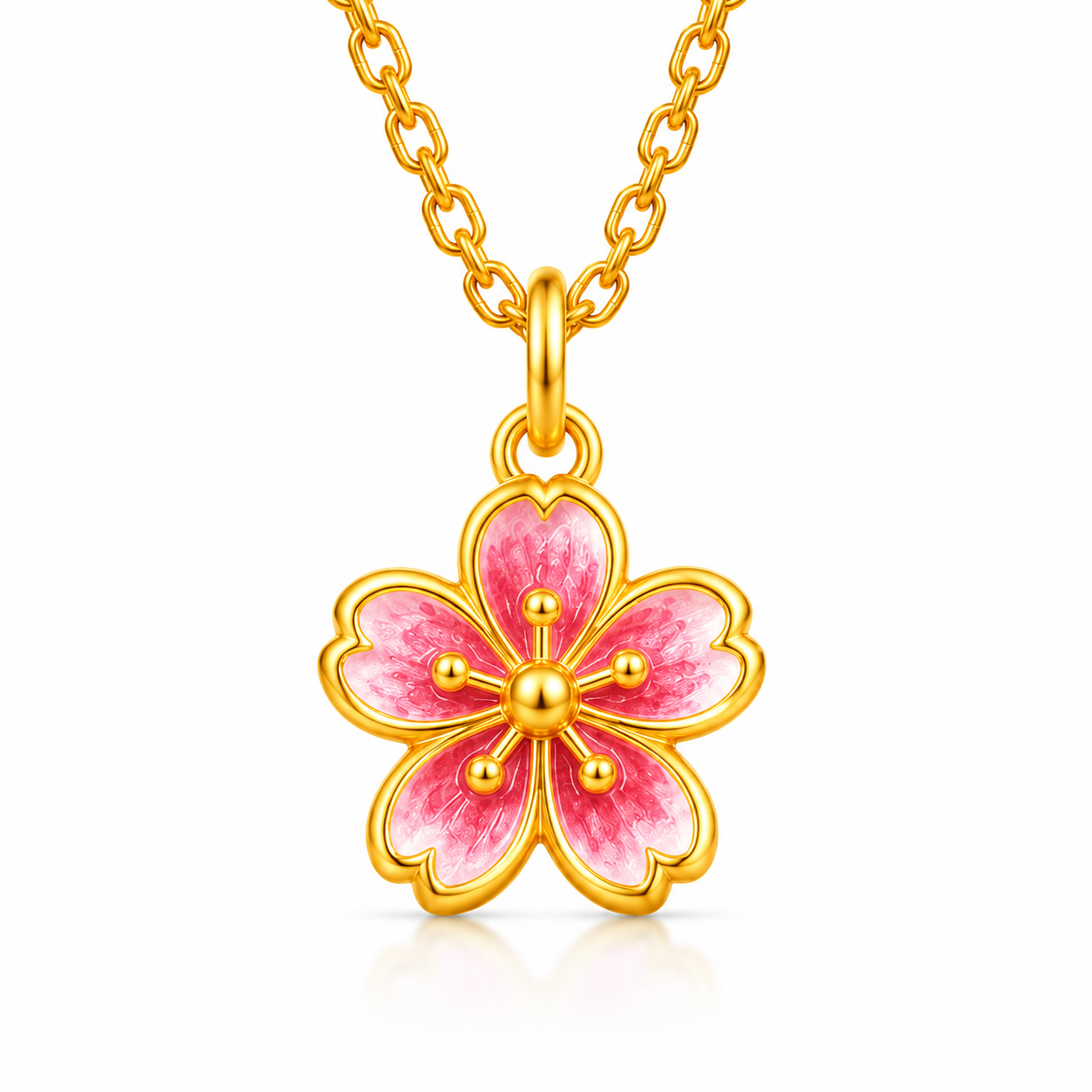 999 Pure Gold Peach Blossom Charm™ | Love, Beauty & New Beginnings