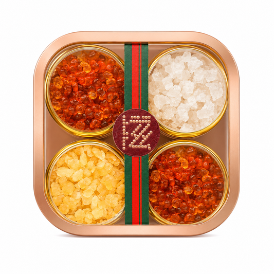 Peach Gum Snow Gum and Zao Jiao Mi 500 g Chinese sweet soup gift set with four separate containers