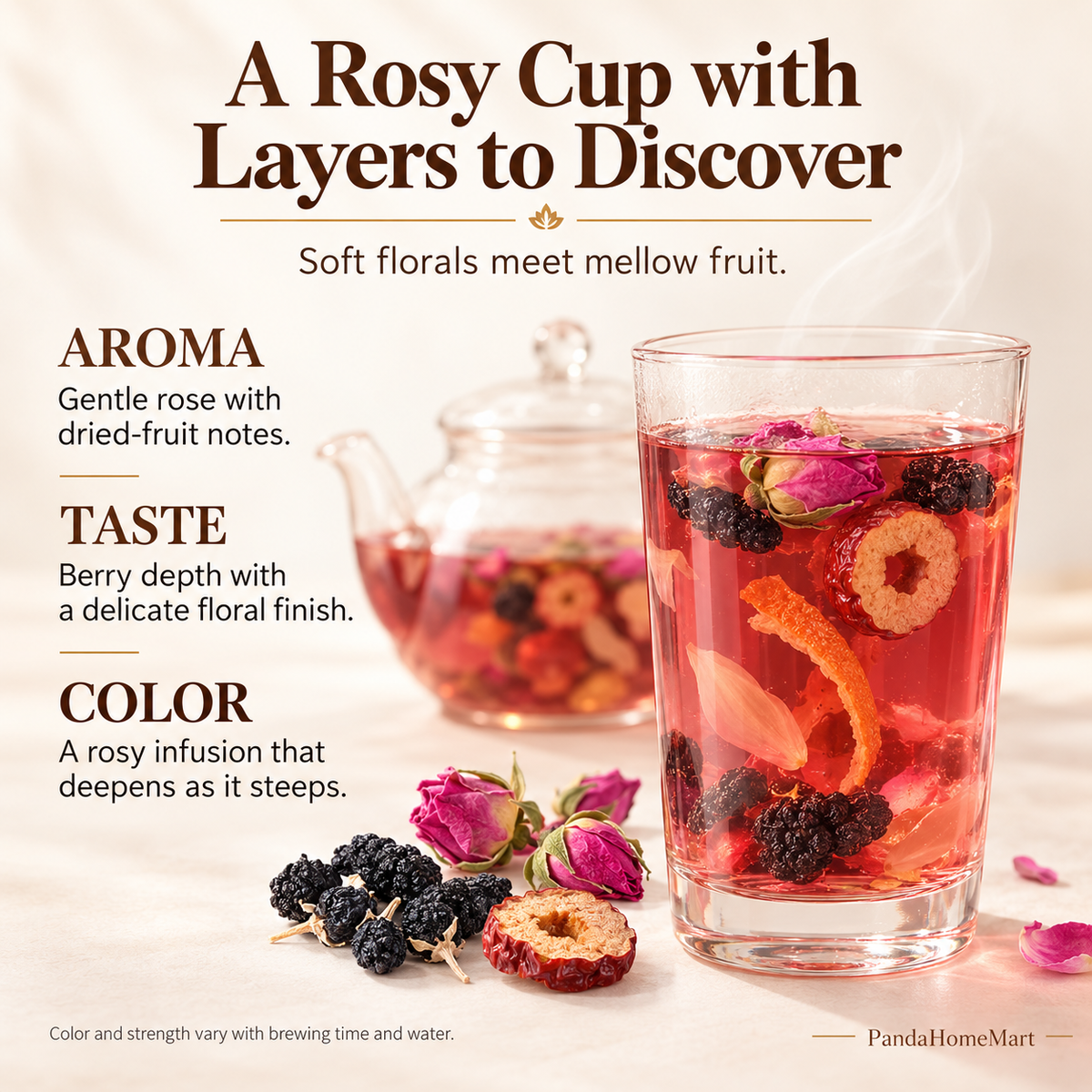 Black Goji, Mulberry & Rose Tea Pods™ — 30 Pods