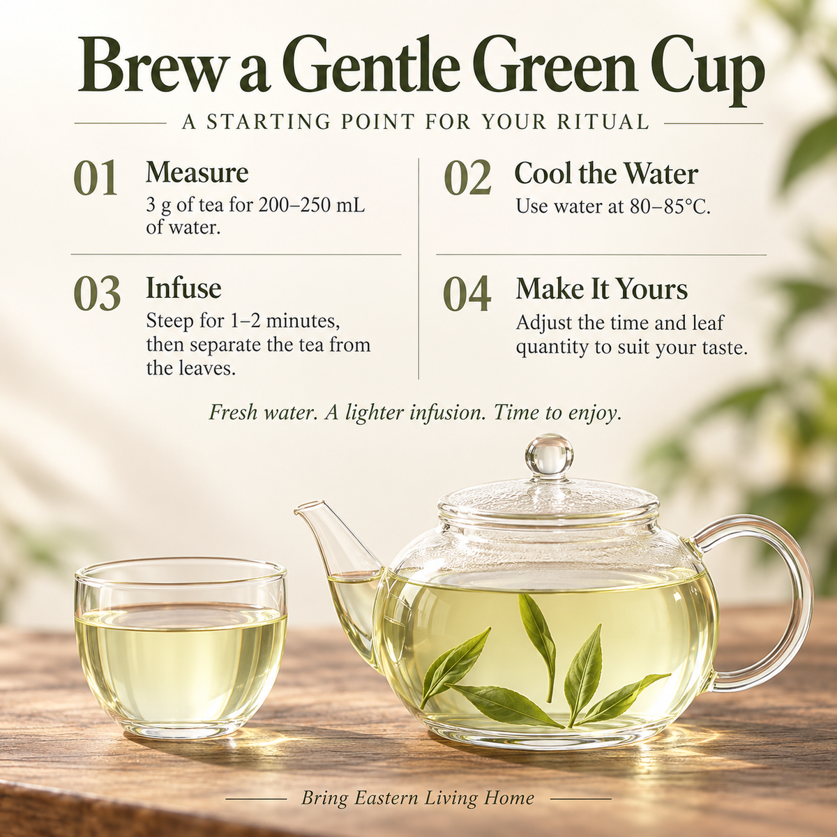 Fresh-Picked Pre-Rain Lu'an Guapian Green Tea Gift Set – 150 g