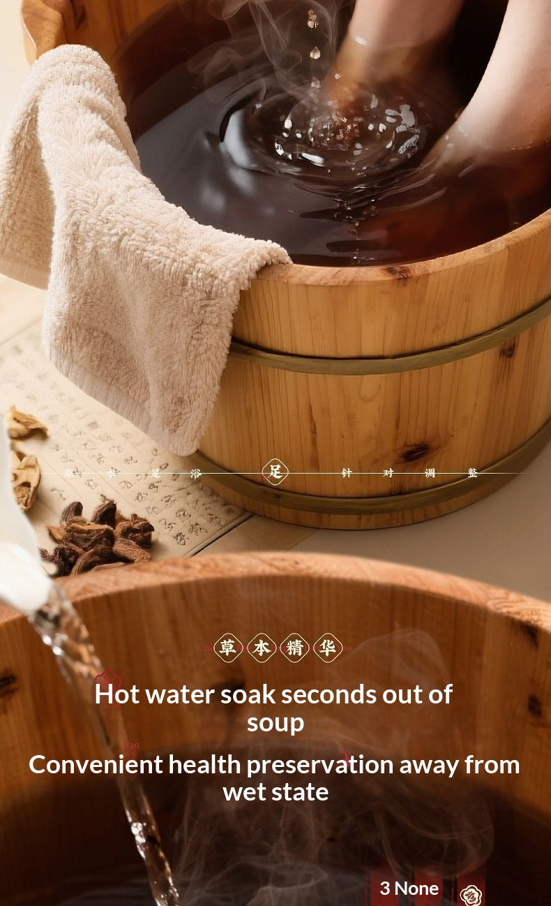 Women’s 28-Herb Herbal Foot Soak Bags – Traditional Chinese Warming Foot Bath for Relaxation, Detox & Oriental Wellness | Home Spa Self-Care Ritual