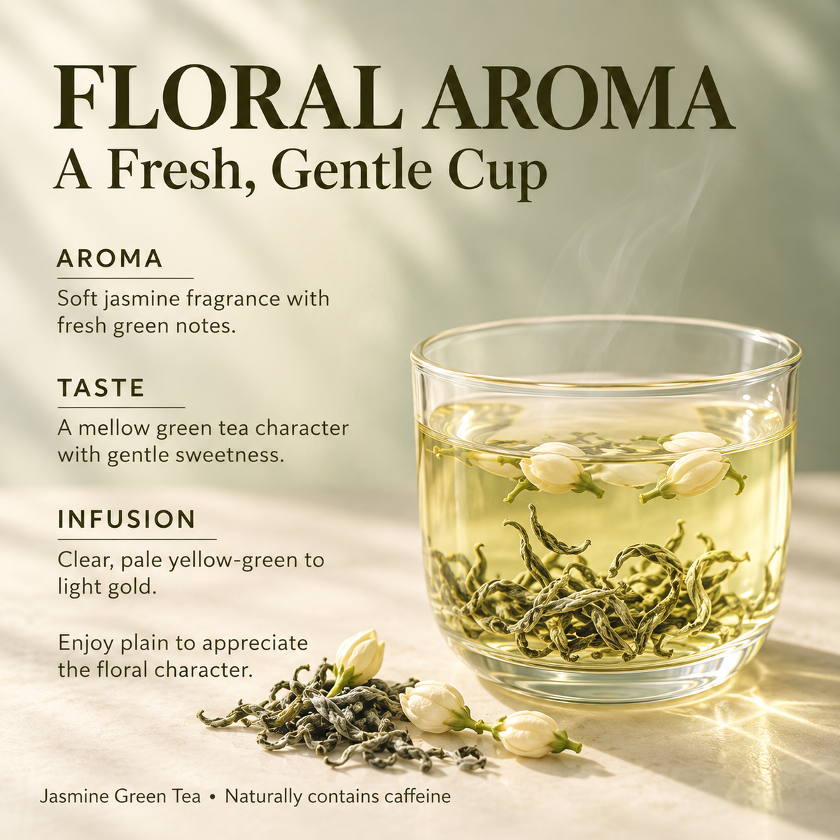High-Mountain Jasmine Green Tea Gift Set – 260 g