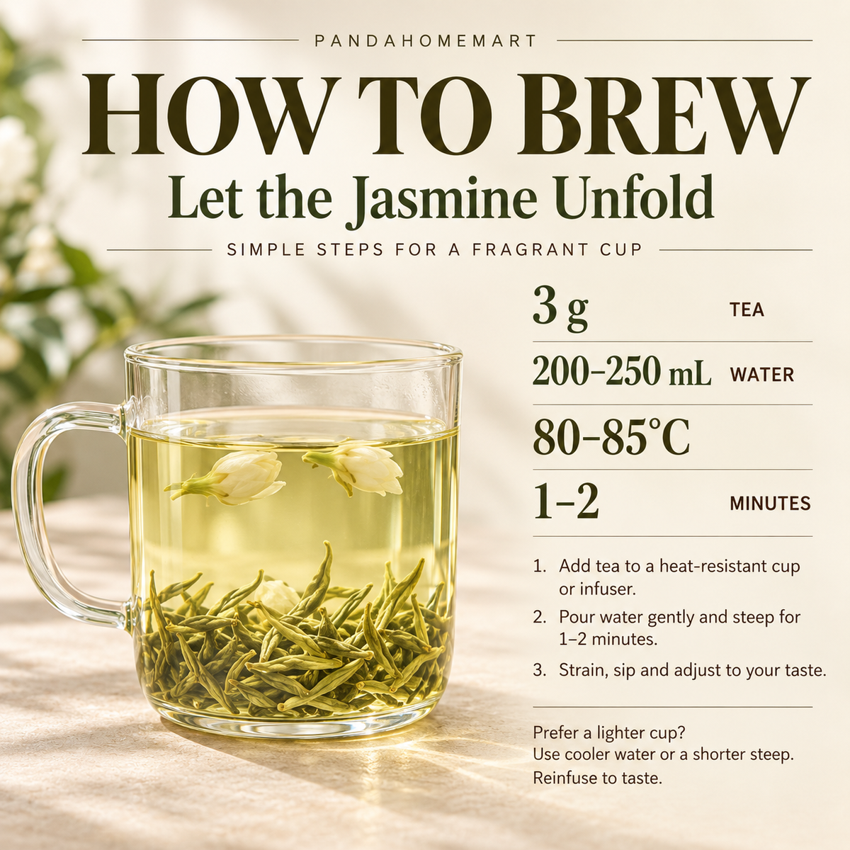 High-Mountain Jasmine Green Tea Gift Set – 260 g