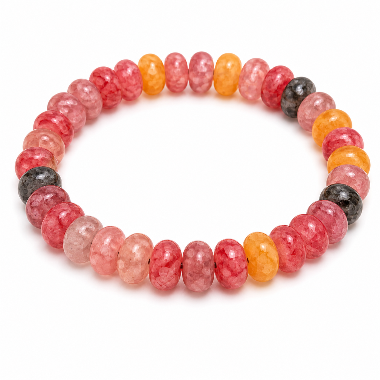Passion & Vitality Crystal Bracelet™ | Colorful Agate Energy Bracelet