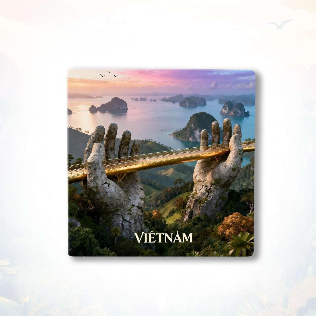 Vietnam Beyond Postcards™ Collection 8 Ceramic Magnets Inspired by the Landscapes, Culture &amp; Stories of Vietnam
