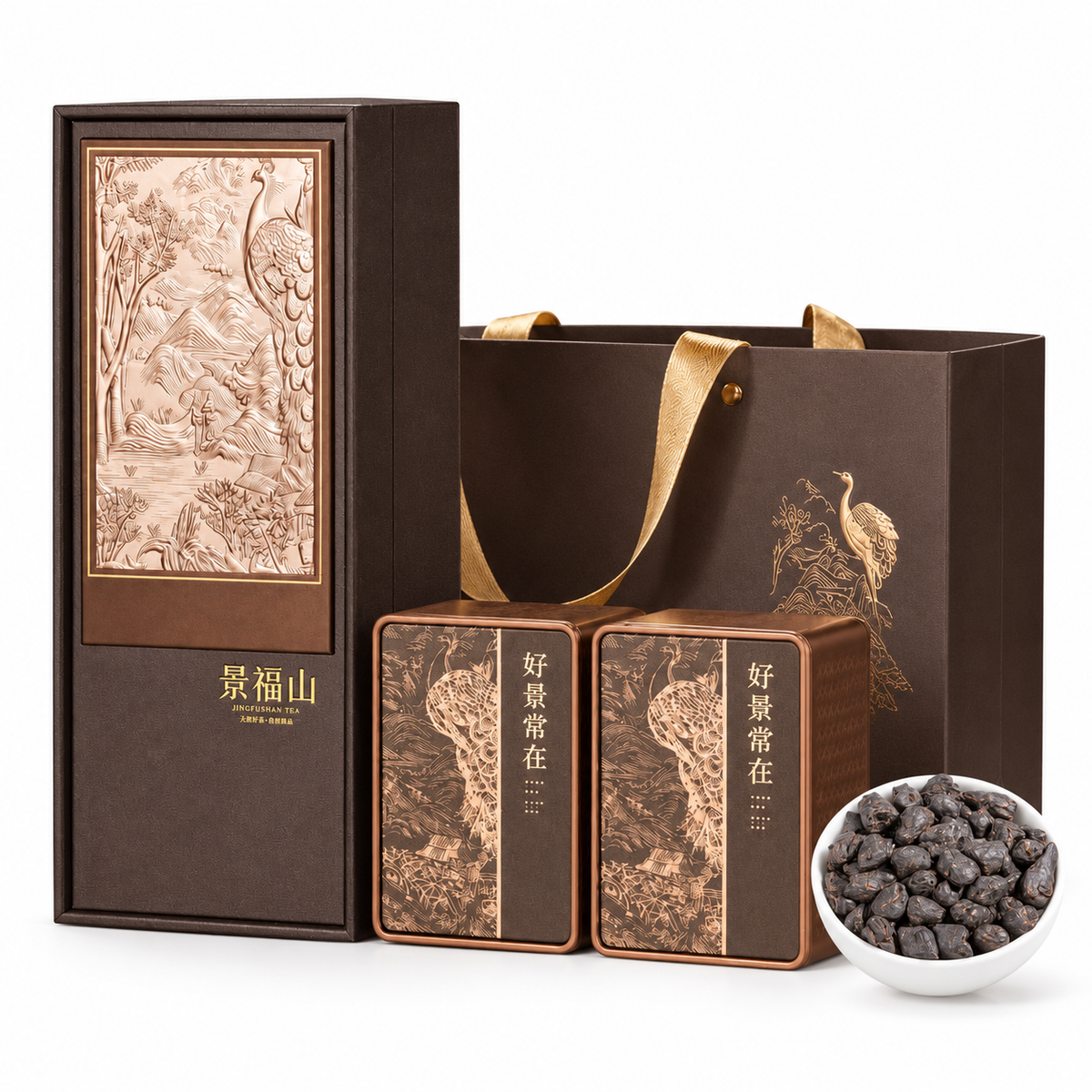 Premium Menghai Cha Hua Shi Ripe Pu-erh Tea – Sticky Rice Aroma, 1000g