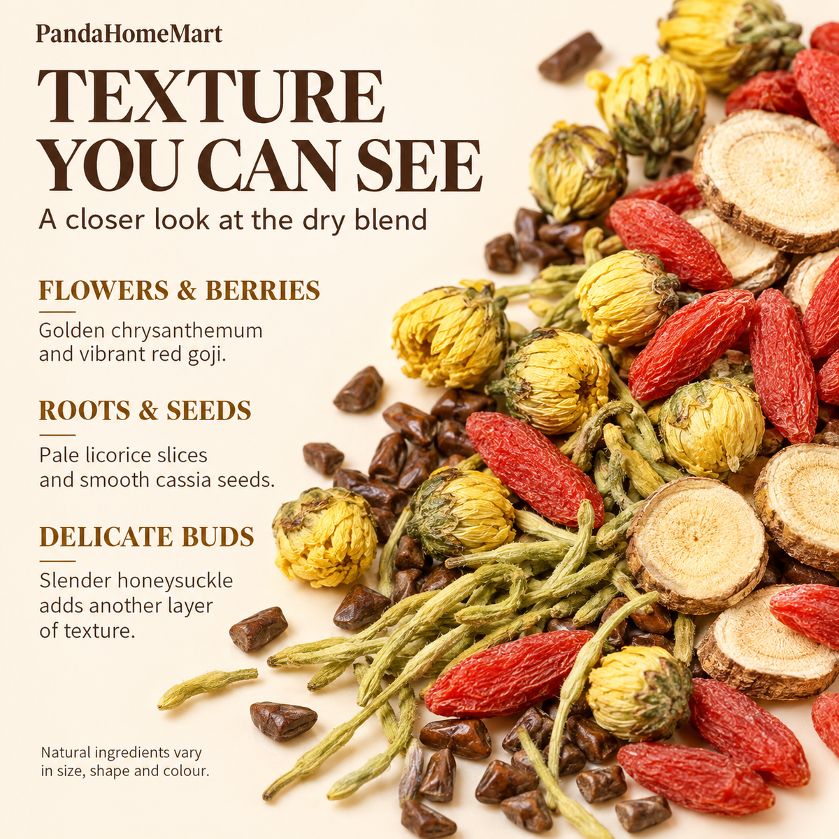 Chrysanthemum, Goji & Cassia Seed Botanical Blend™ — 240 g