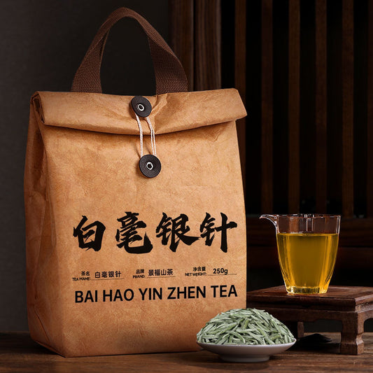 Bai Hao Yin Zhen White Tea – Premium Chinese Silver Needle Tea Gift Set for Relaxation, Wellness & Mindful Tea Rituals