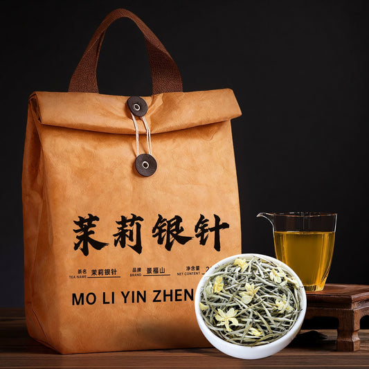 Mo Li Yin Zhen Tea – Premium Jasmine Silver Needle White Tea for Relaxation, Floral Wellness & Mindful Tea Rituals