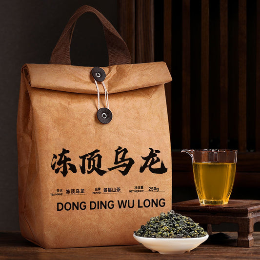 Dong Ding Oolong Tea – Premium Taiwanese Roasted Oolong for Calm Energy, Mindfulness & Traditional Tea Rituals