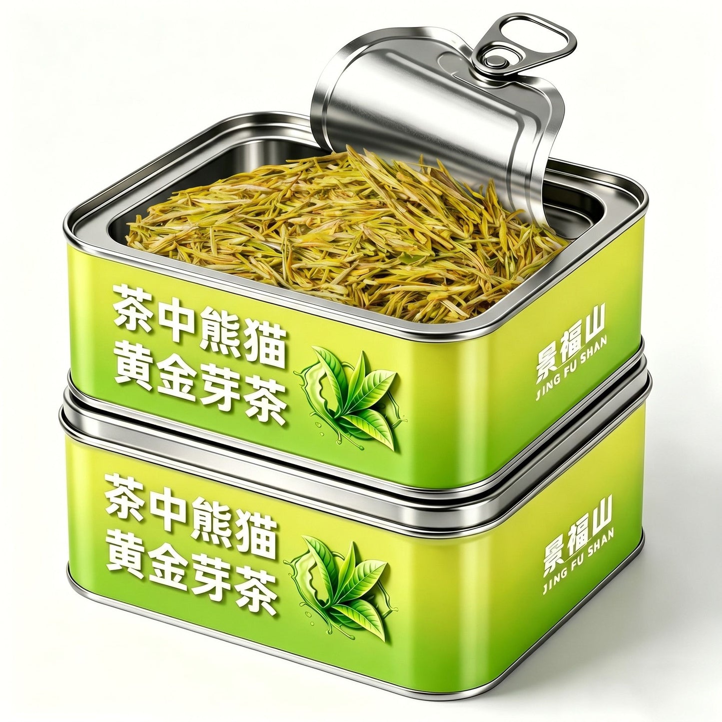 Golden Bud Green Tea – Premium Chinese Yellow Tea Loose Leaf | Panda Reserve Spring Wellness Tea
