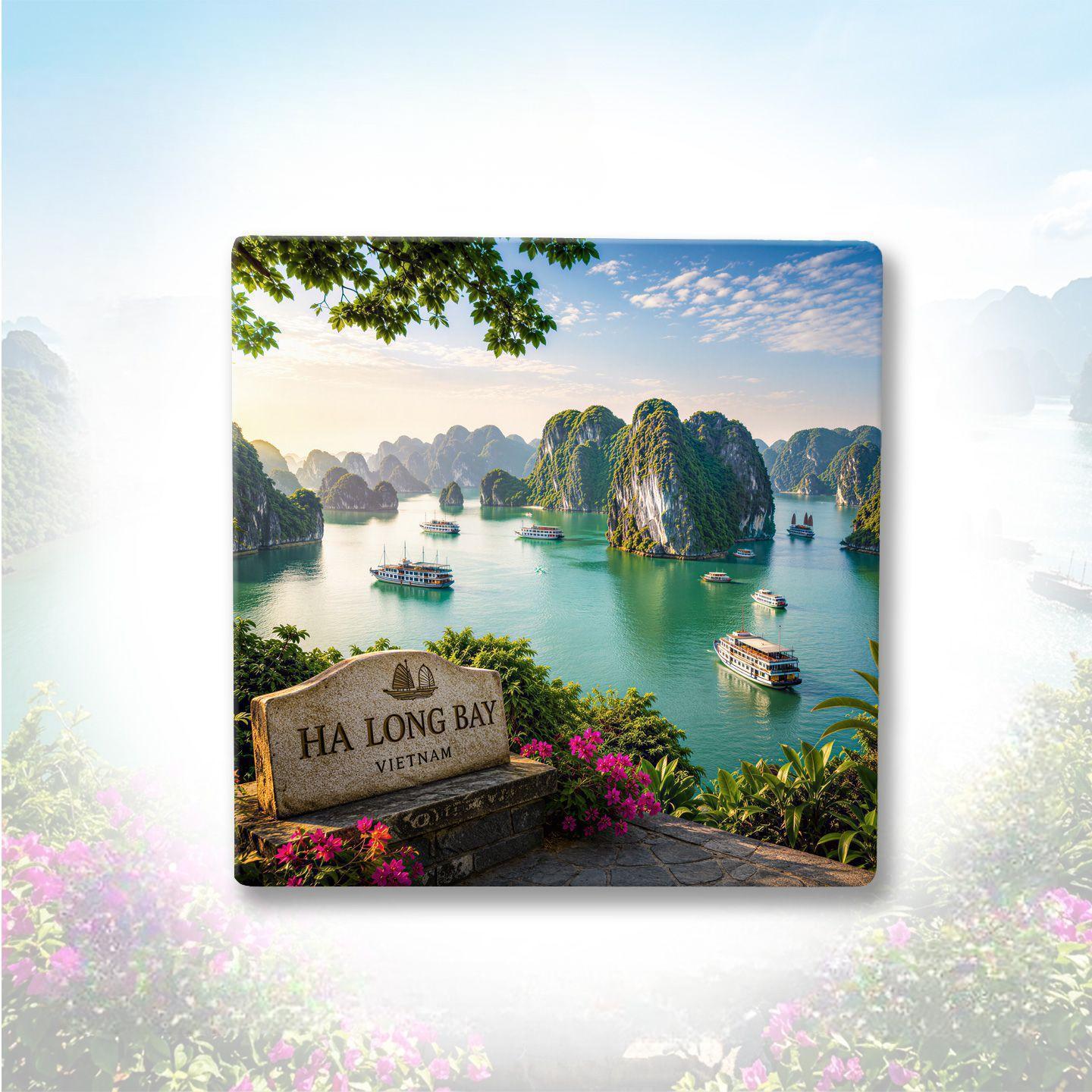 Vietnam Beyond Postcards™ Collection 8 Ceramic Magnets Inspired by the Landscapes, Culture &amp; Stories of Vietnam
