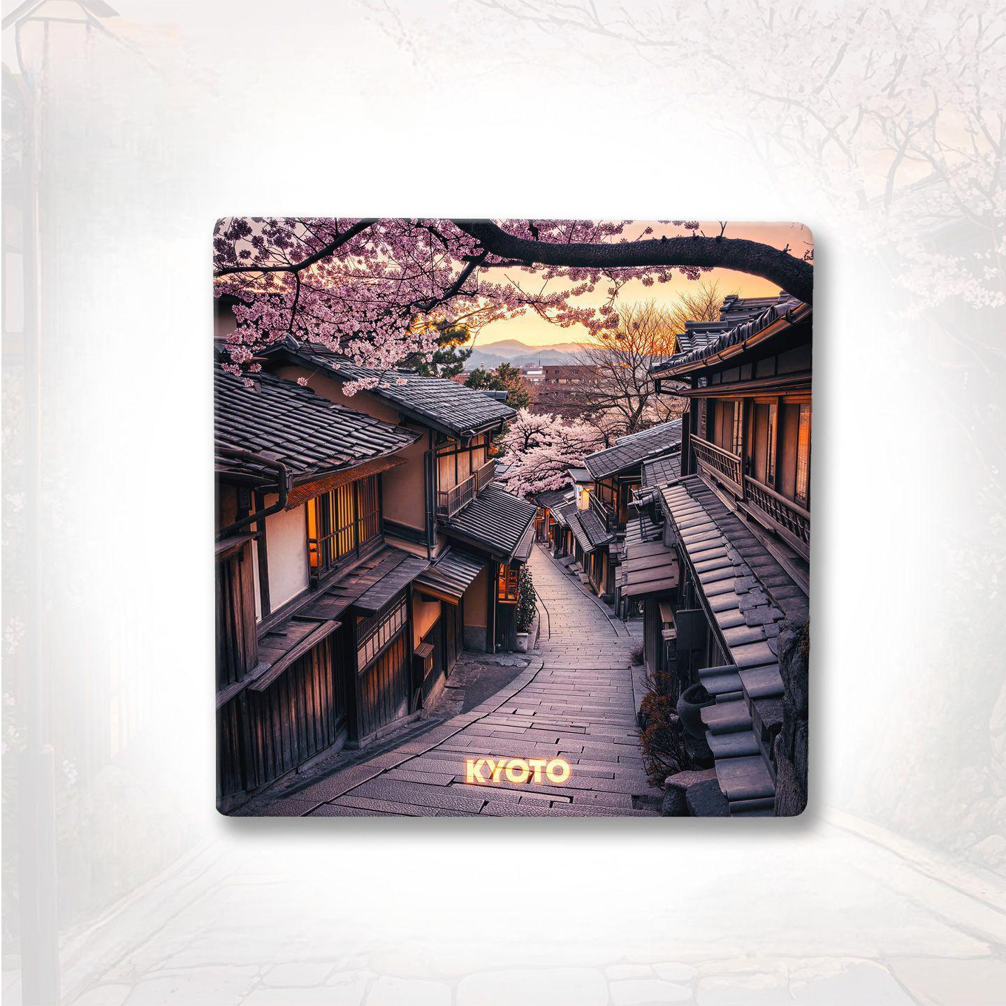 Japan Heritage & Sakura Ceramic Fridge Magnet Collection™ Five Timeless Symbols of Japan