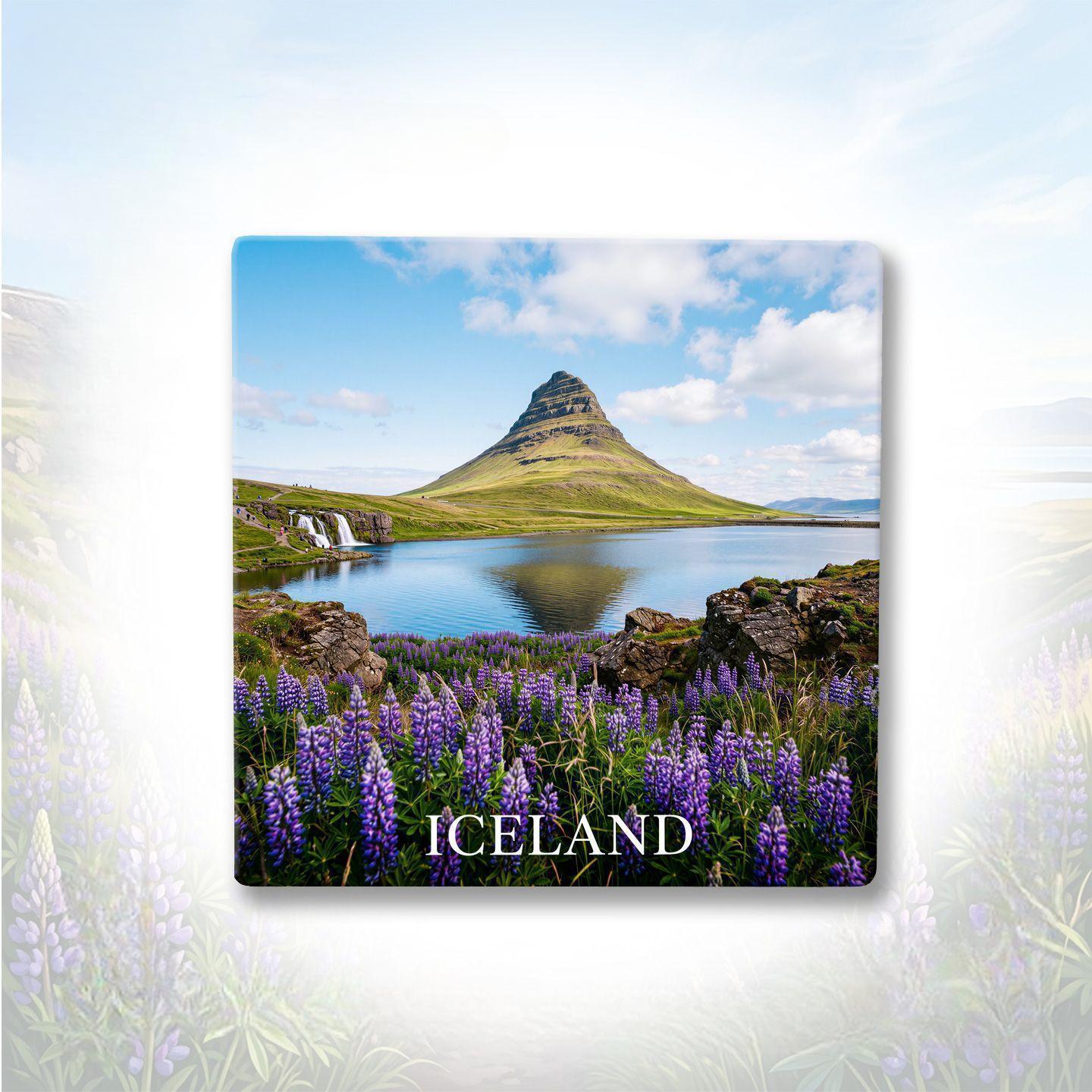 Imperial Iceland™ Collection Land of Fire, Ice &amp; Timeless Wonder Premium Ceramic Heritage Magnet Set (3 Pieces)