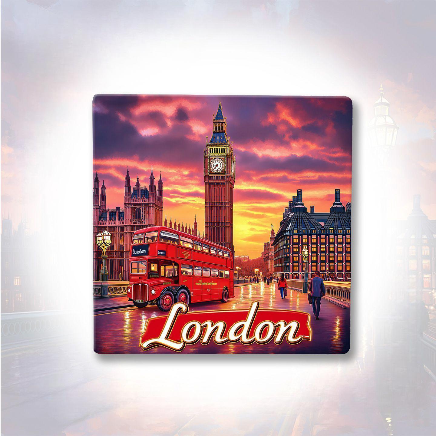 Soul of Britain™ Heritage Collection | 5 Ceramic British Landmark Magnets