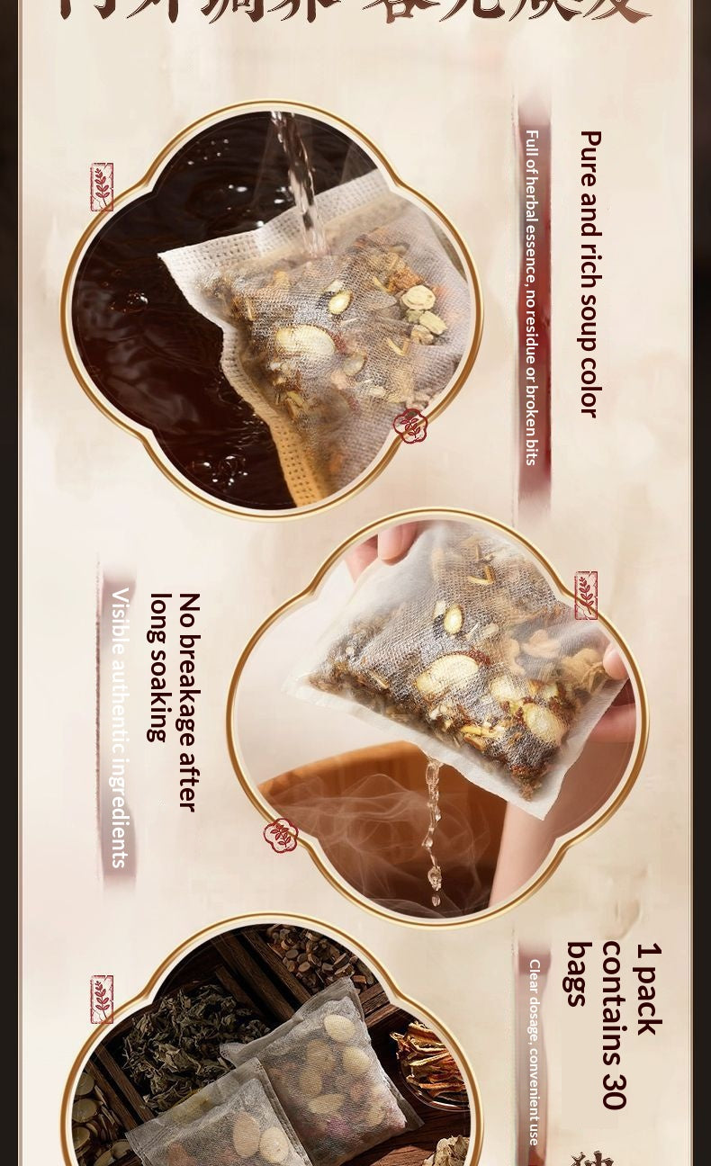 Women’s 28-Herb Herbal Foot Soak Bags – Traditional Chinese Warming Foot Bath for Relaxation, Detox & Oriental Wellness | Home Spa Self-Care Ritual