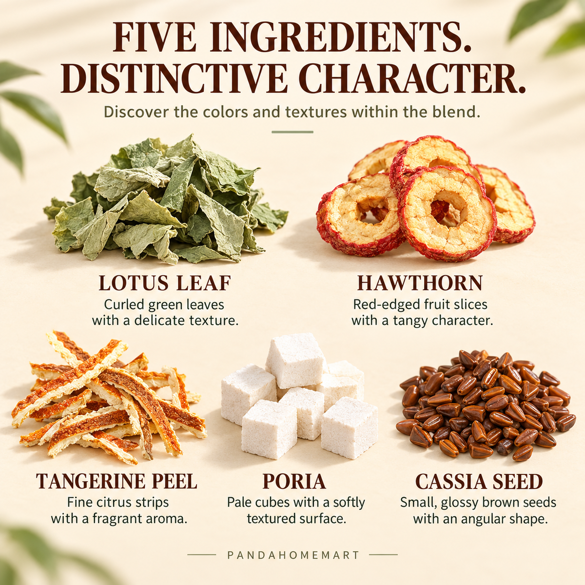 Lotus Leaf, Hawthorn & Poria Botanical Blend™ — 300 g