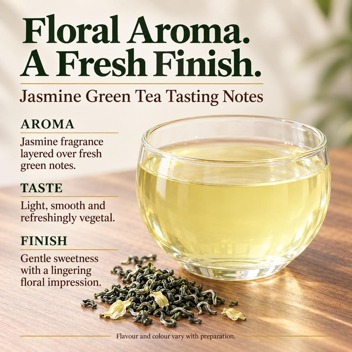 Premium Eight-Scented Jasmine Green Tea – New Season 250 g