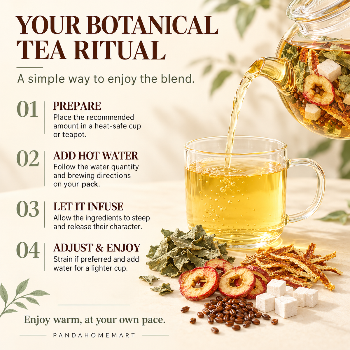 Lotus Leaf, Hawthorn & Poria Botanical Blend™ — 300 g